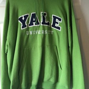 Yale hoodie and UCLA hoodie